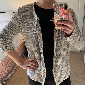 Loft open front cardigan